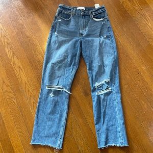 Abercrombie & fitch curve love jeans